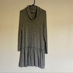 Charming Charlie Sweater Peplum Dress